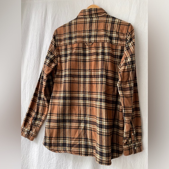 WON HUNDRED Tan Rex Flannel Shirt - Picture 2 of 7
